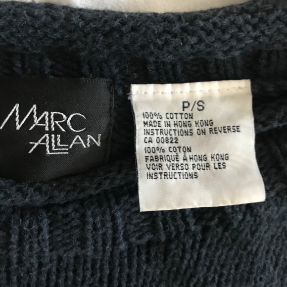 Vintage knit elegant fitted sweater fringe braid - Picture 6 of 6